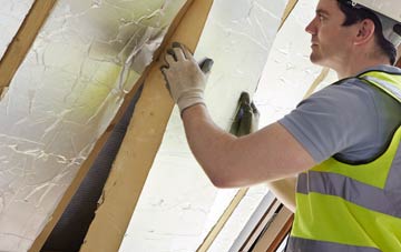 Tiltups End loft insulation